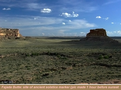 Fajada Butte Sunset View 1