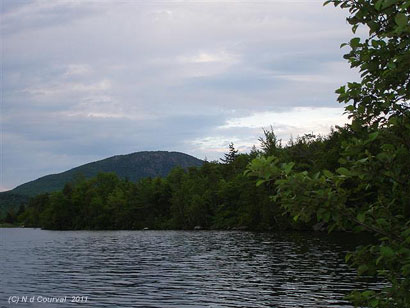 Clouds over Lake Stukely, Quebec