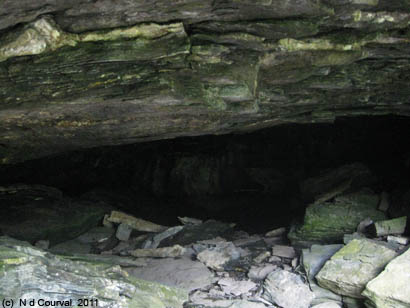 Cave system, Middlebury Vermont